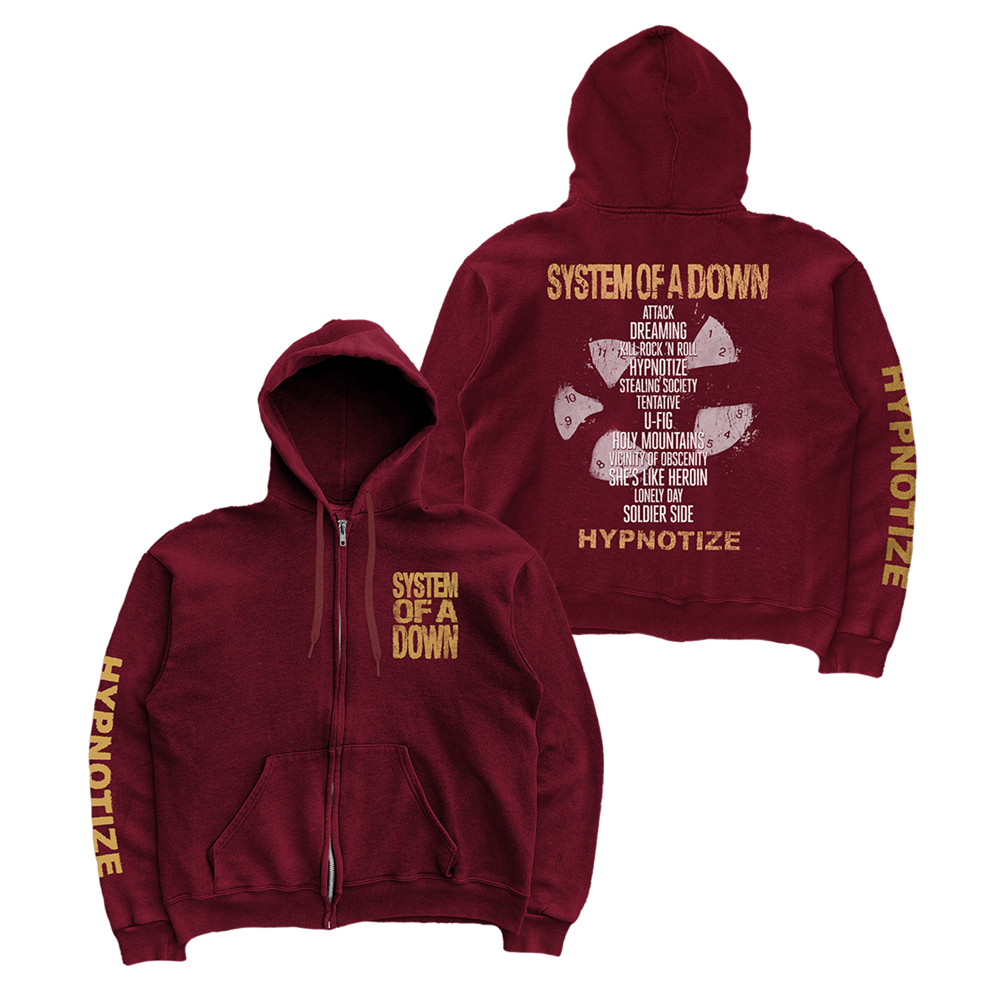 Hypnotize Zip Hoodie – System of a Down
