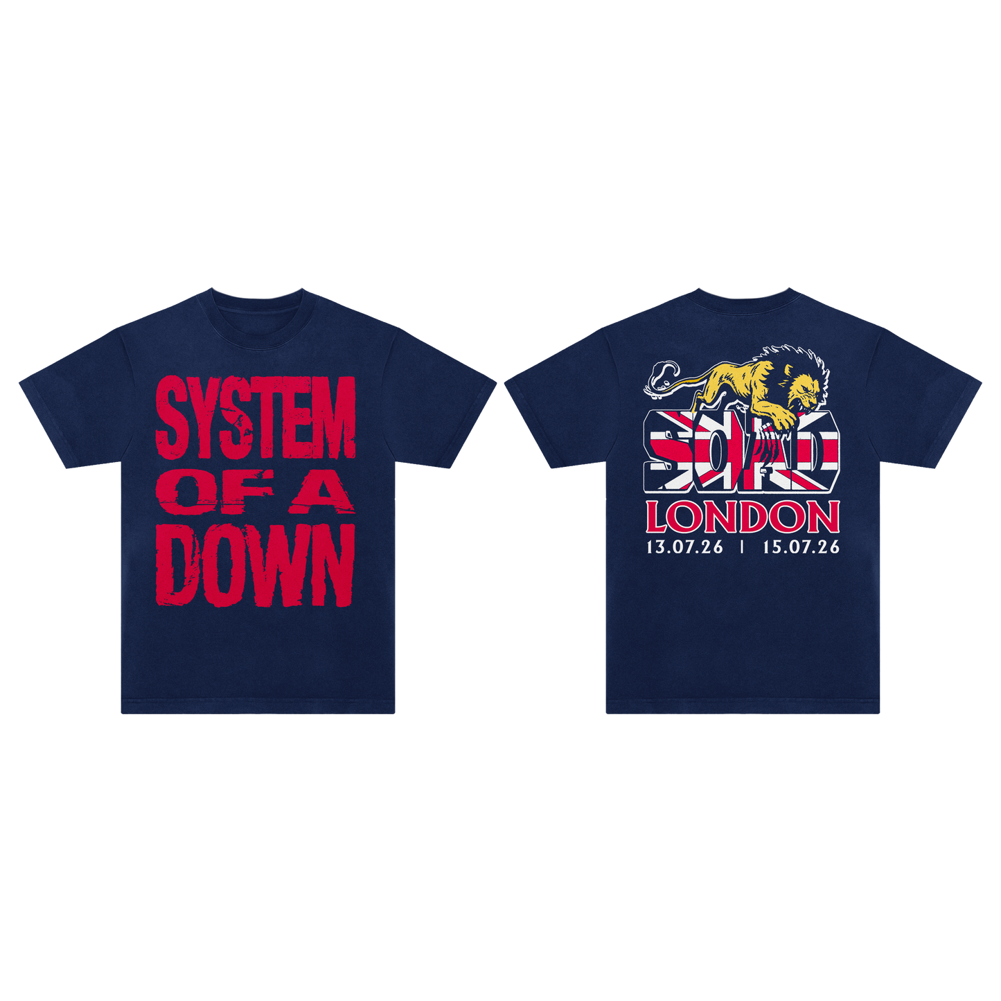 SOAD London Event T-Shirt Navy