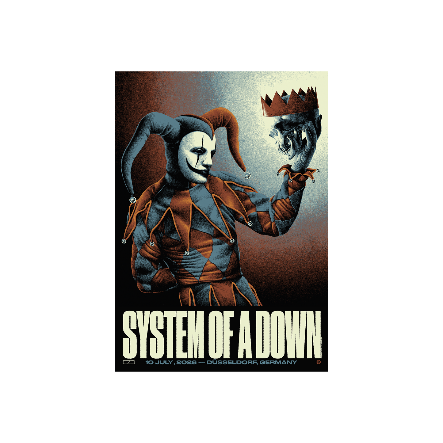 SOAD Dusseldorf Event Poster