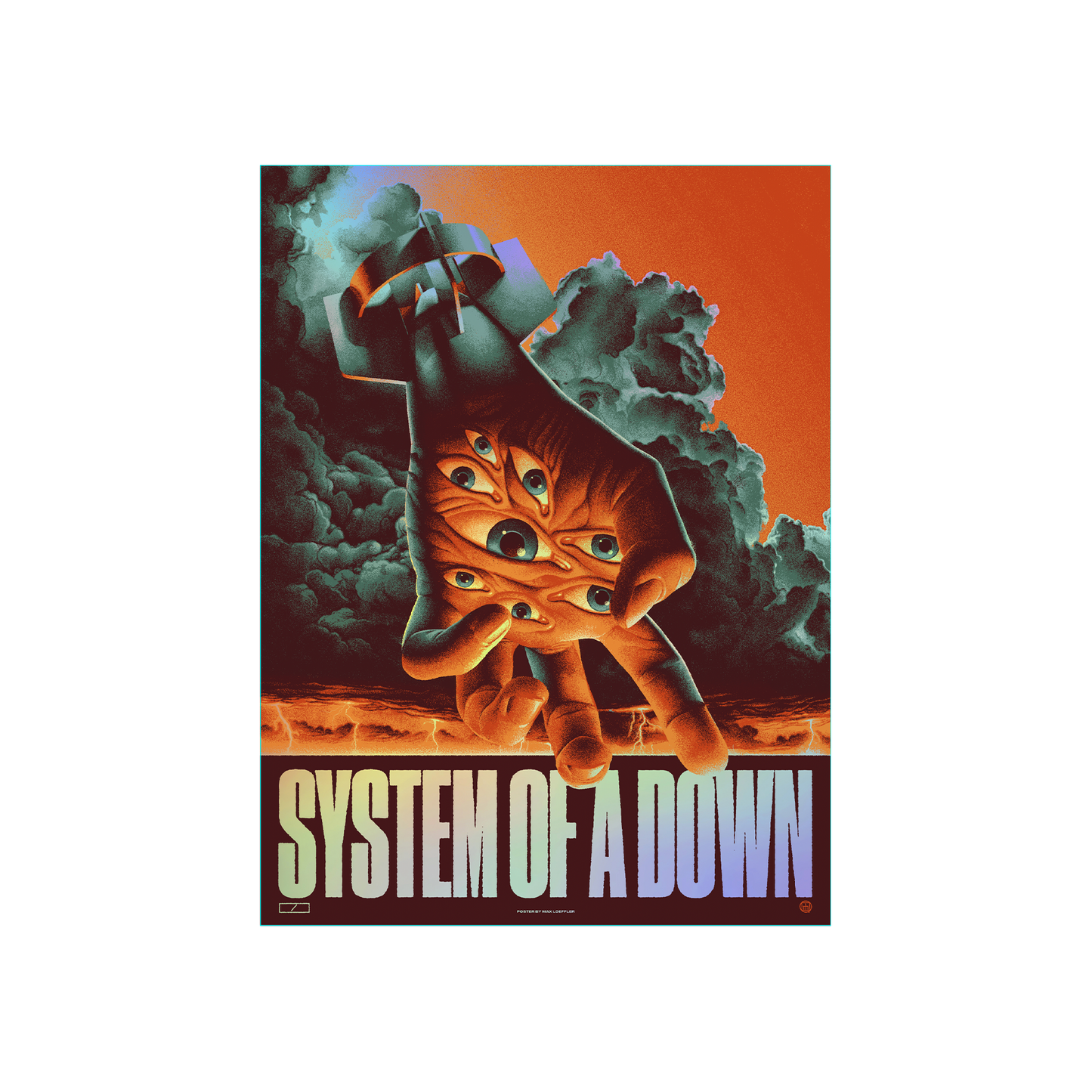 SOAD Hand Grenade Poster - Matte/Unsigned