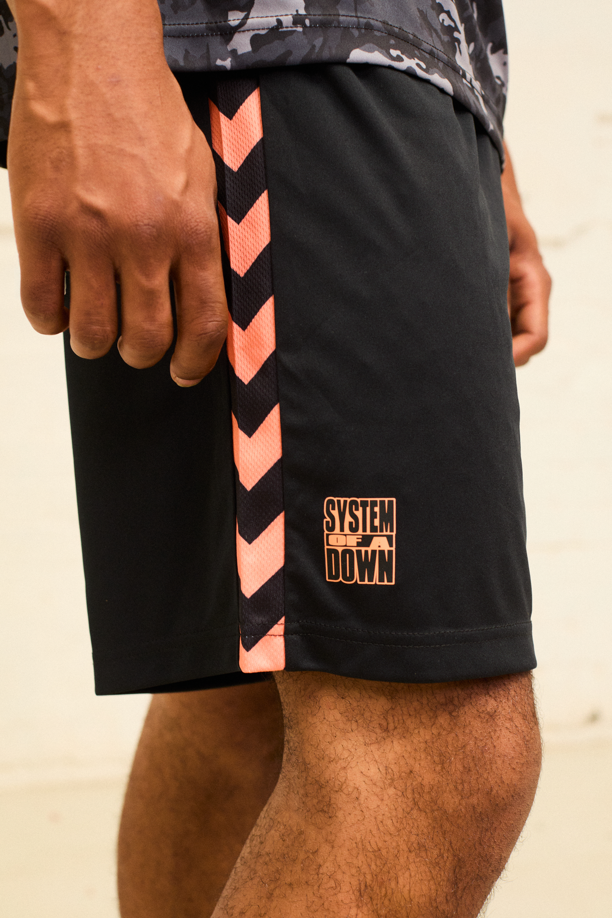 SOAD x Hummel Shorts Black/Orange