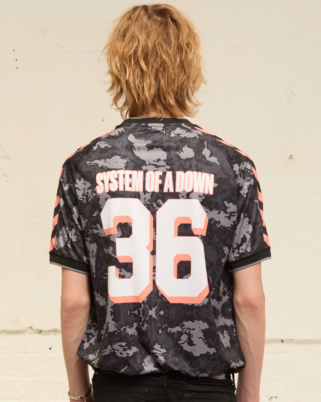 SOAD x Hummel Camo Jersey Black/Orange