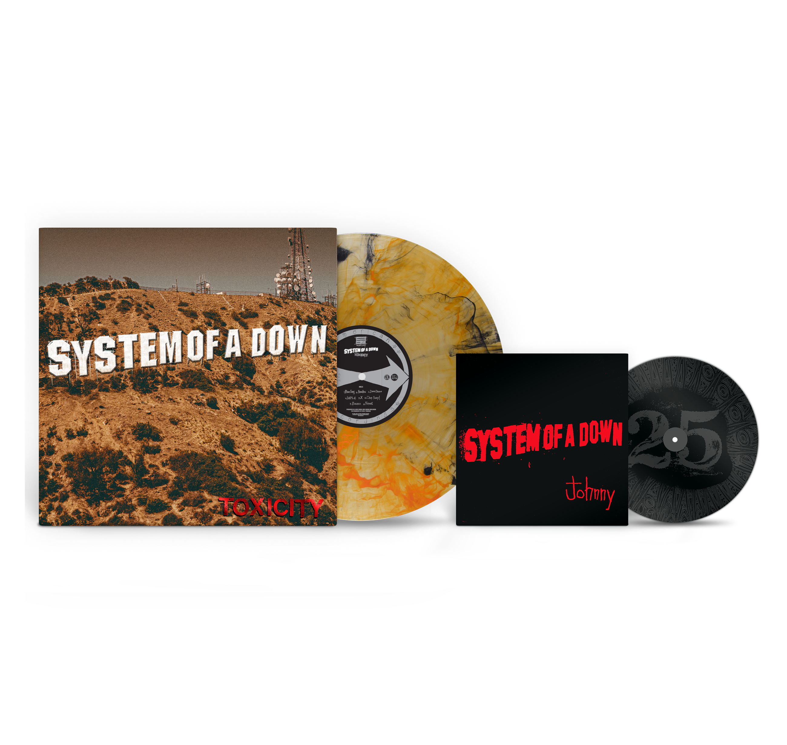 Photo: store.systemofadown.com System of a Down Announces Toxicity 25th Anniversary Edition & Merch