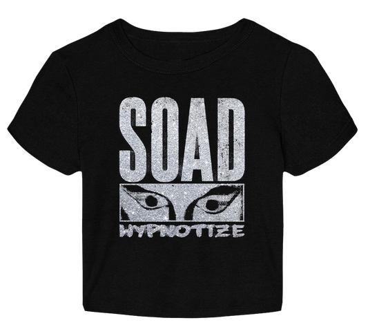 Hypnotize Metallic Crop T-Shirt