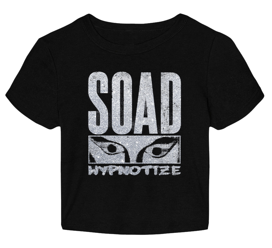Hypnotize Metallic Crop T-Shirt