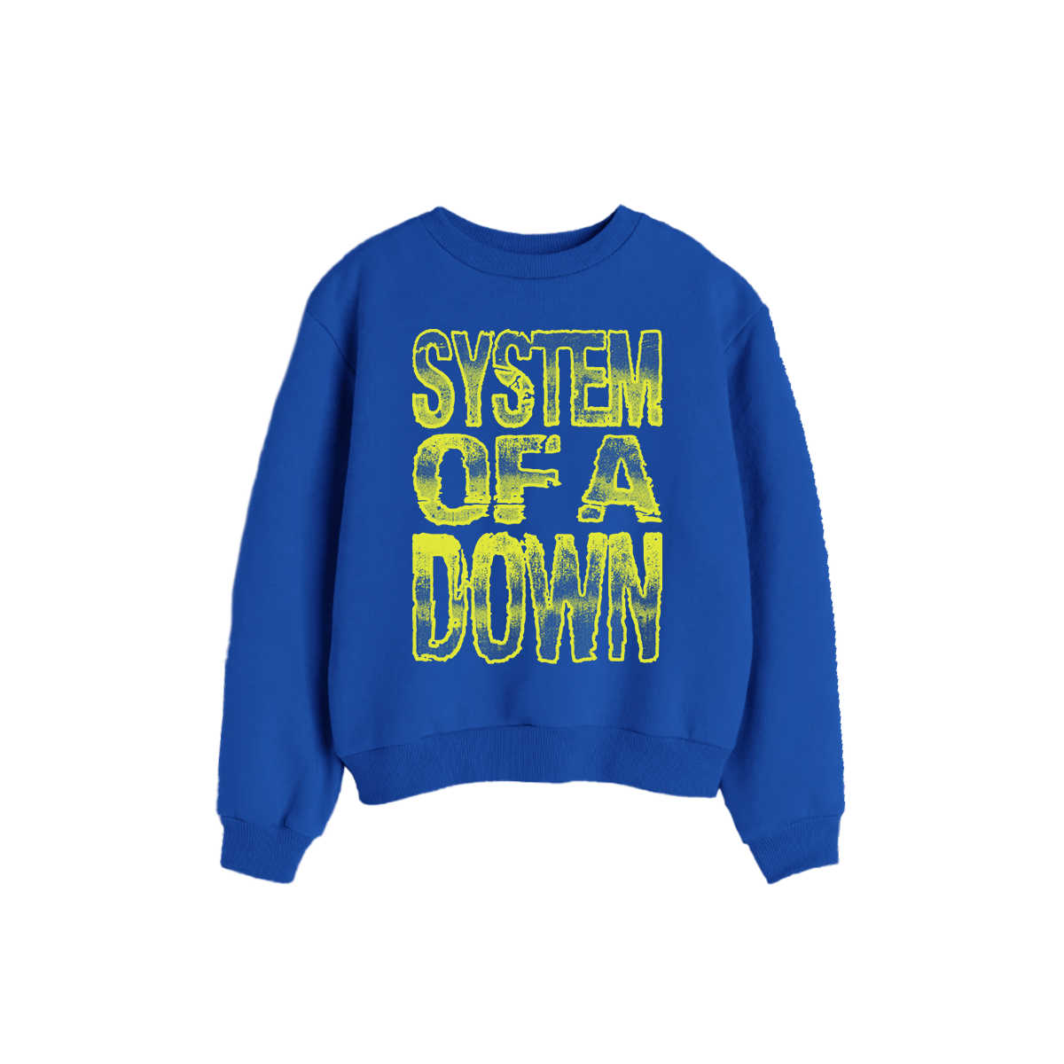 Gradient Stack Youth Crewneck