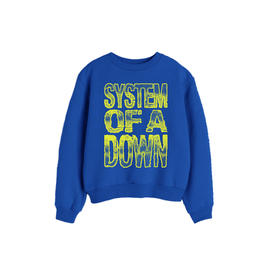 Gradient Stack Youth Crewneck