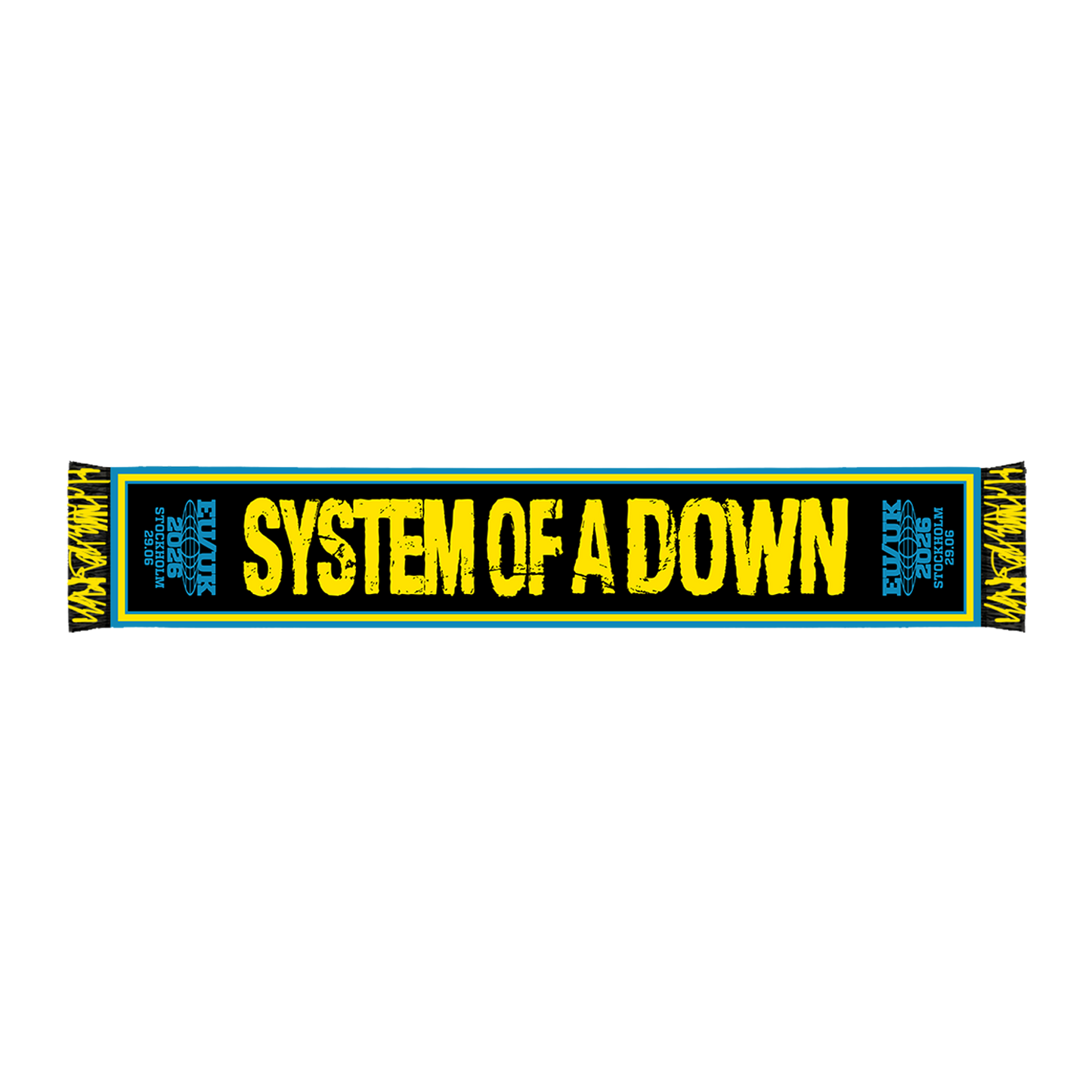 SOAD Stockholm Tour Event Scarf