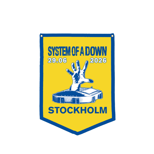 SOAD Stockholm Event Pennant