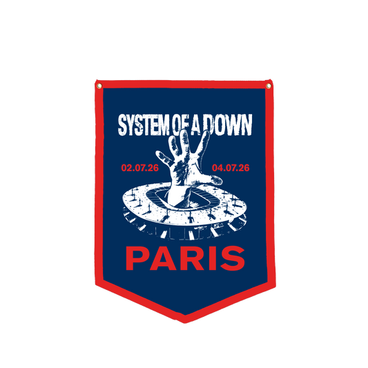SOAD Paris Event Pennant