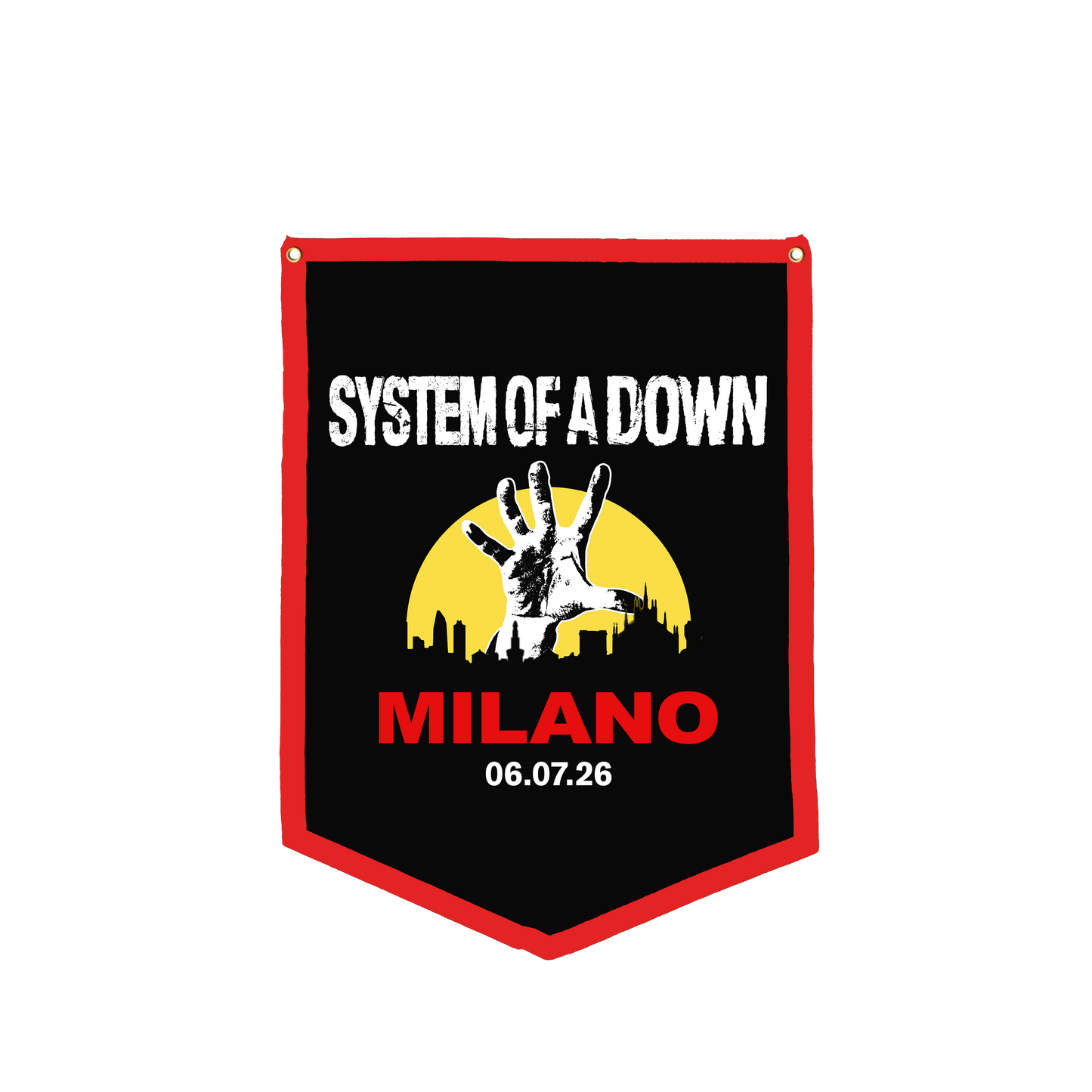 SOAD Milano Event Pennant