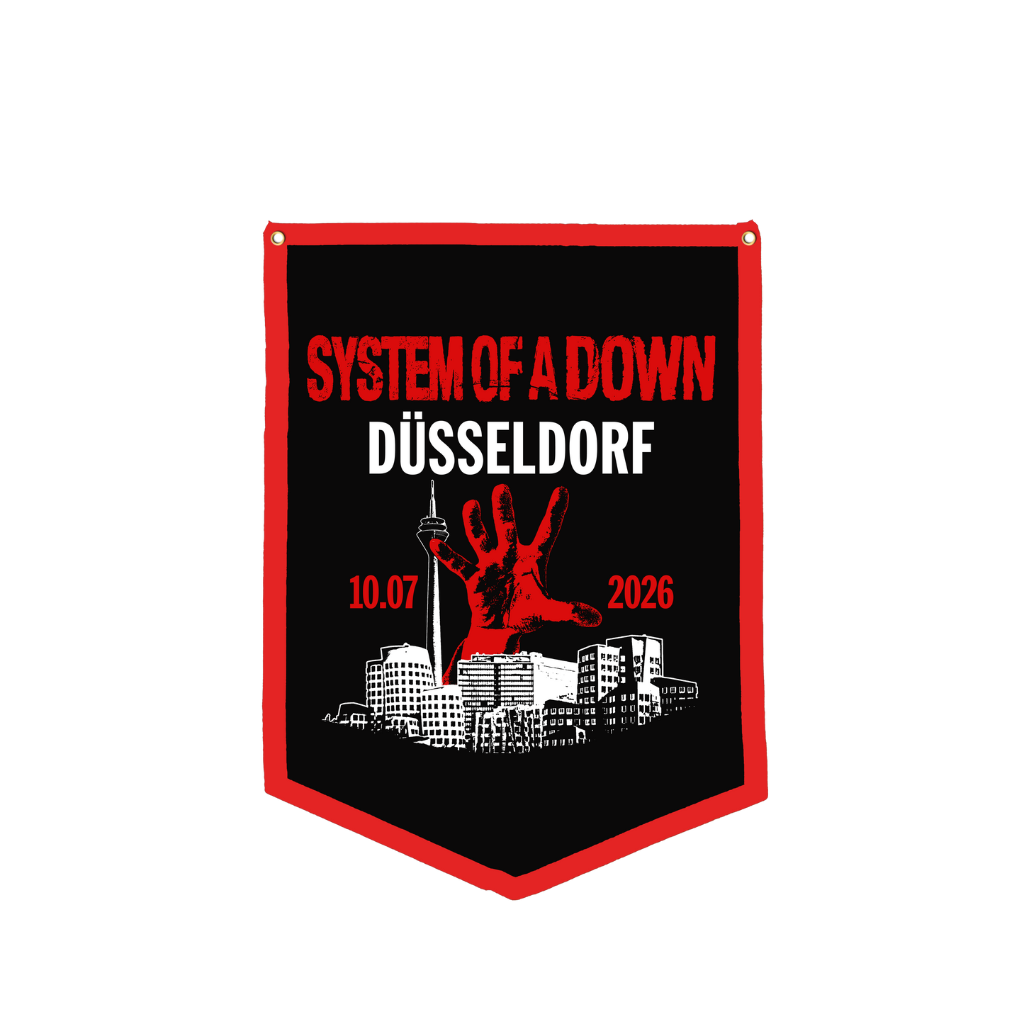 SOAD Dusseldorf Event Pennant