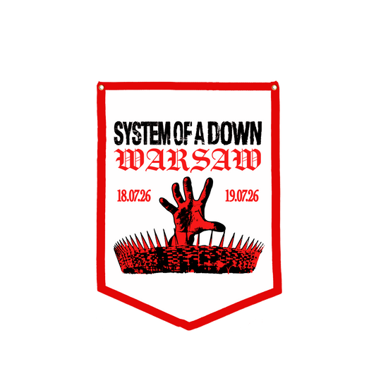 SOAD Warsaw Event Pennant