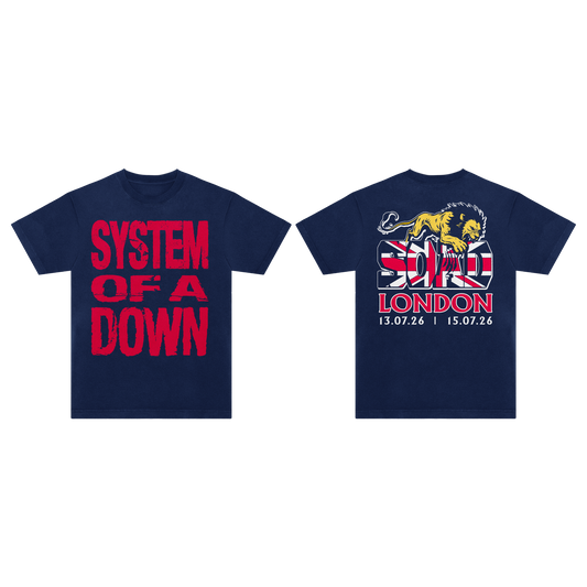 SOAD London Event T-Shirt Navy