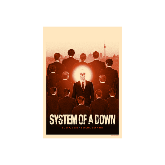 SOAD Berlin Event Poster