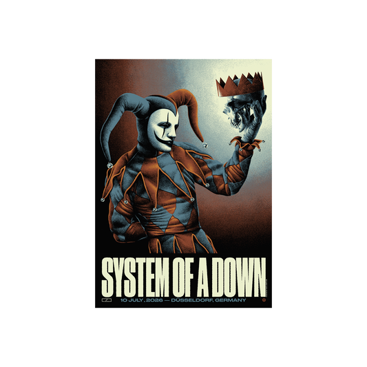 SOAD Dusseldorf Event Poster