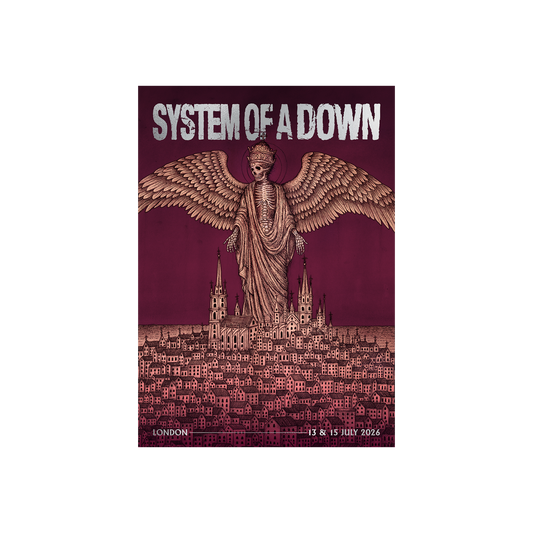 SOAD London Event Poster