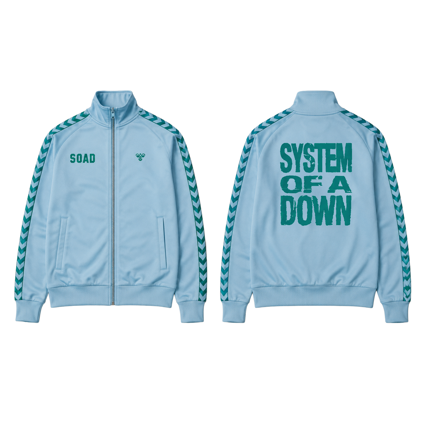 SOAD x Hummel Track Jacket Blue