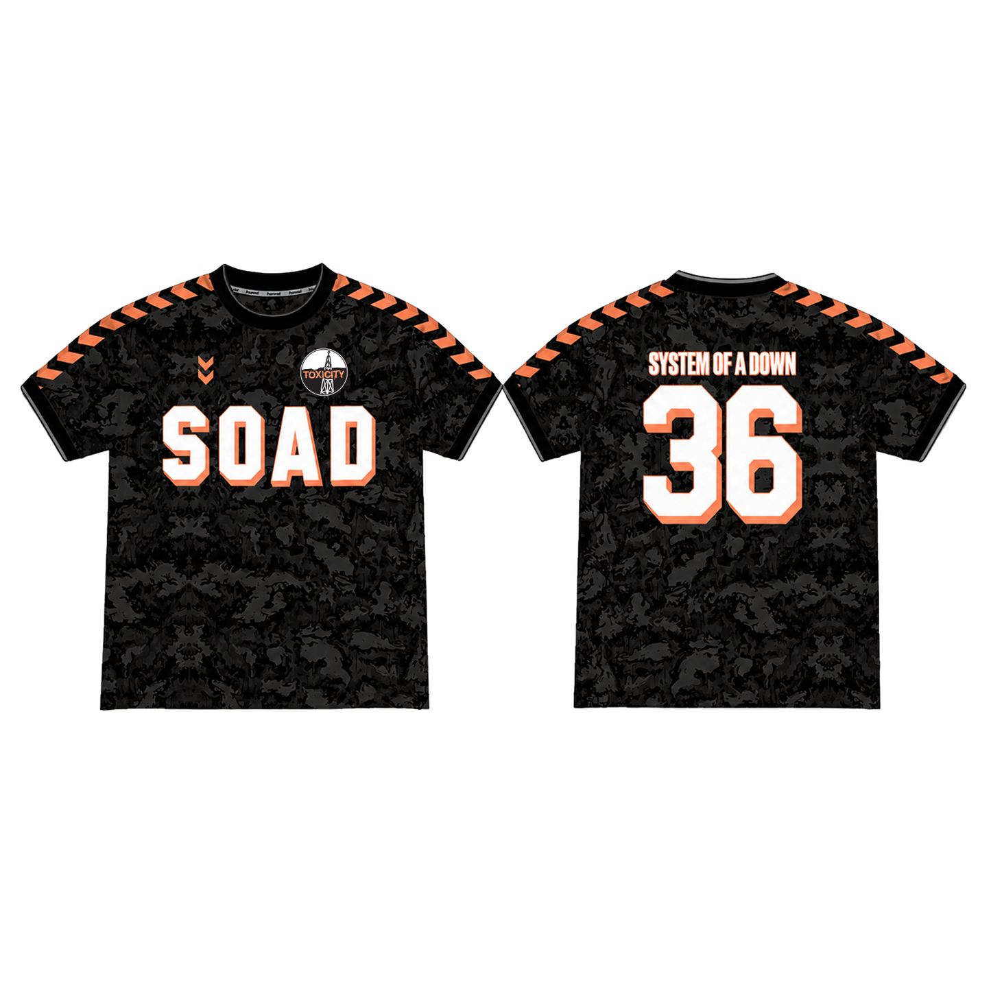 SOAD x Hummel Camo Jersey Black/Orange
