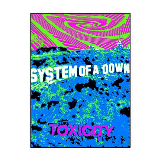 Toxicity Blacklight Poster