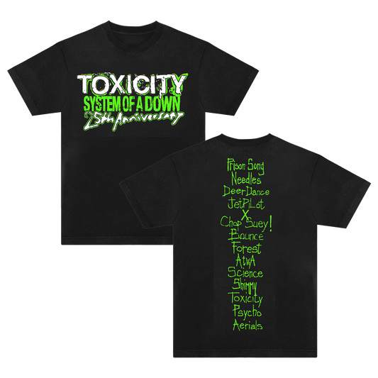 Toxicity 25 Tracklist T-Shirt