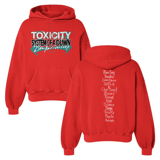 Toxicity 25 Tracklist Hoodie