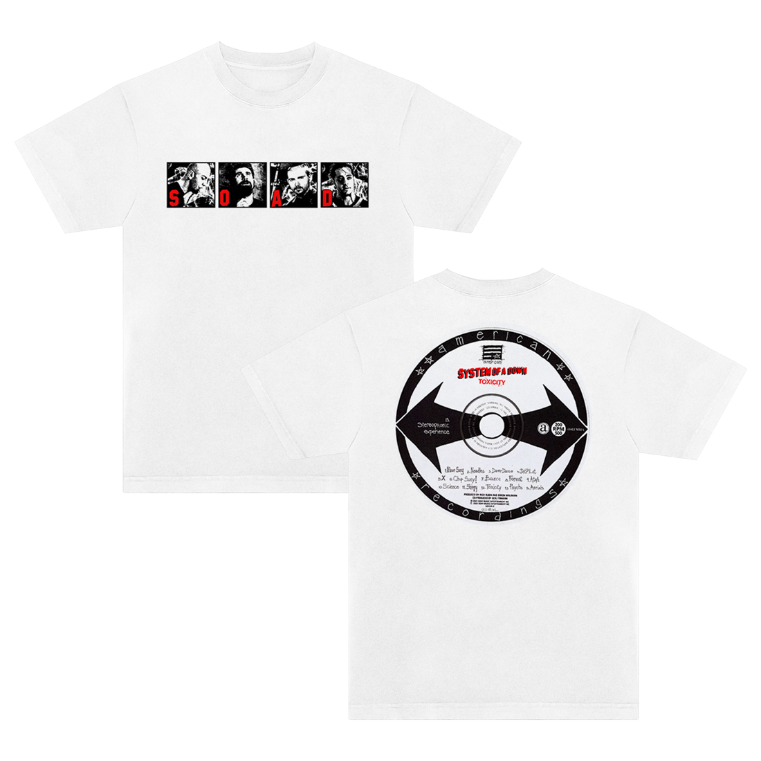 Toxicity Album T-Shirt