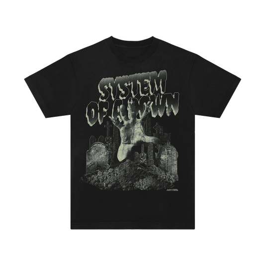SOAD Zombie Hand Graveyard T-Shirt