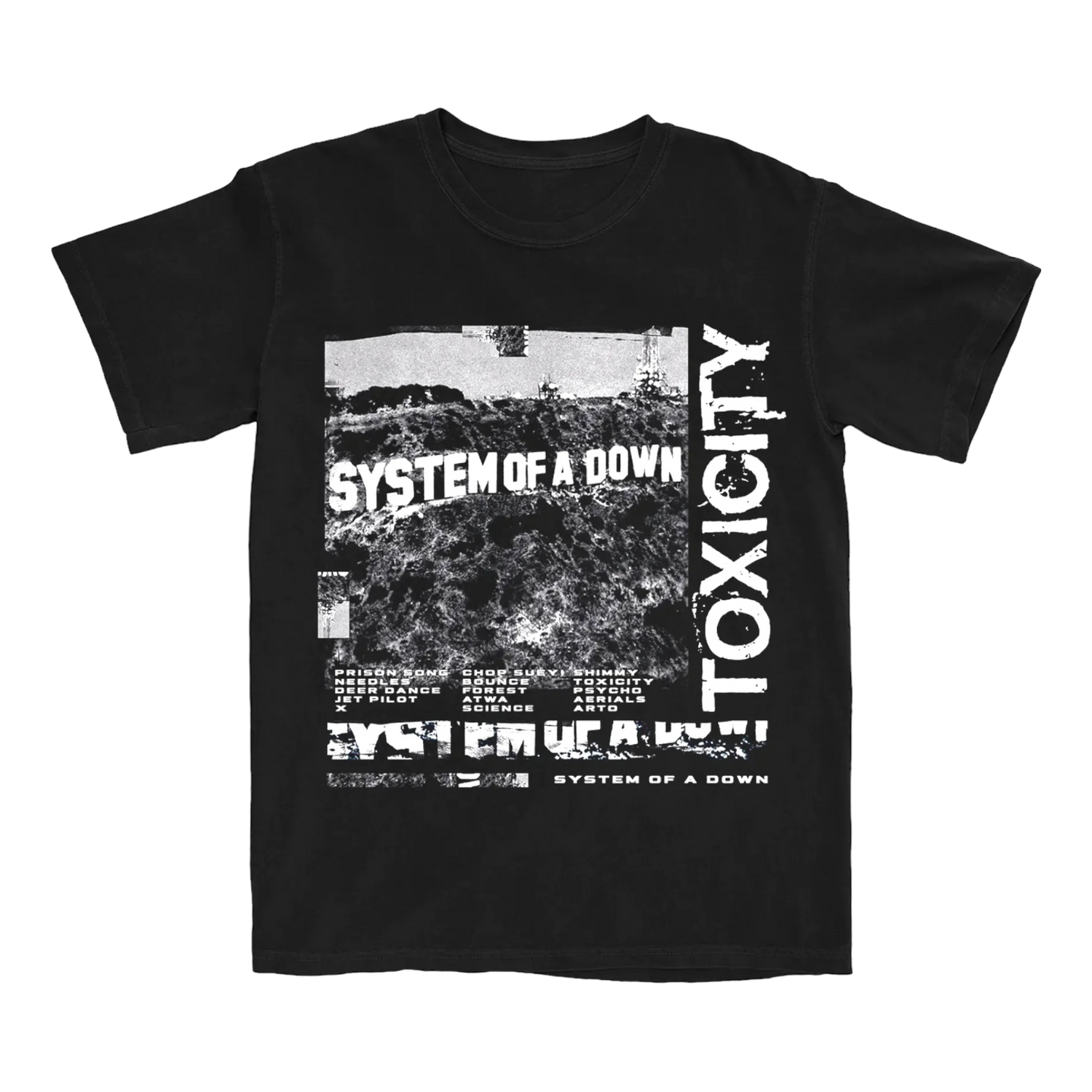 System Of A Down Official Toxicity Unisex Cotton T-shirt System Of