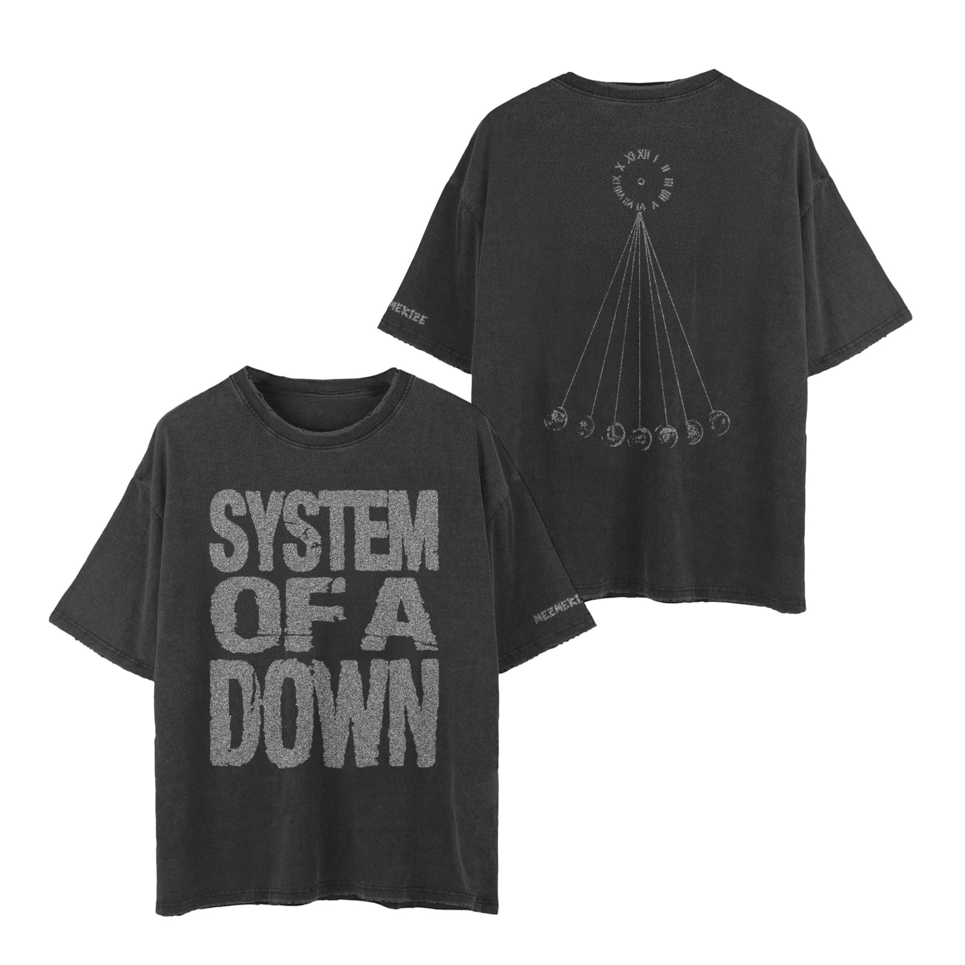 System of a Down Tシャツ Mezmerize Metallic Pendulum T-Shirt – System of a Down