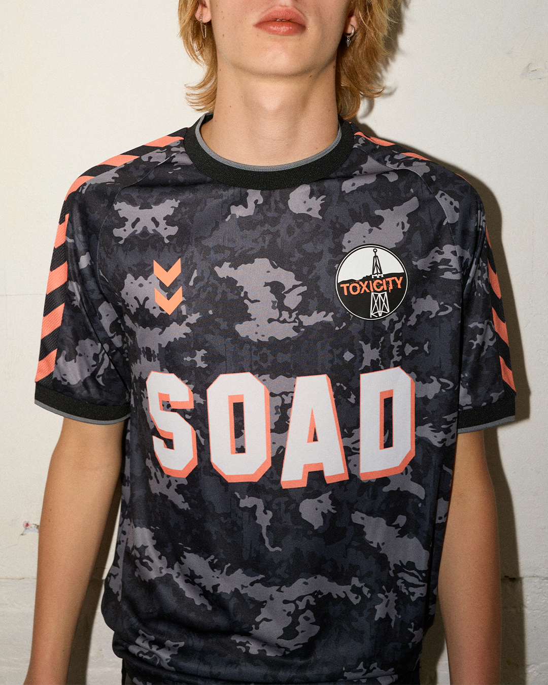 SOAD x Hummel Camo Jersey Black/Orange