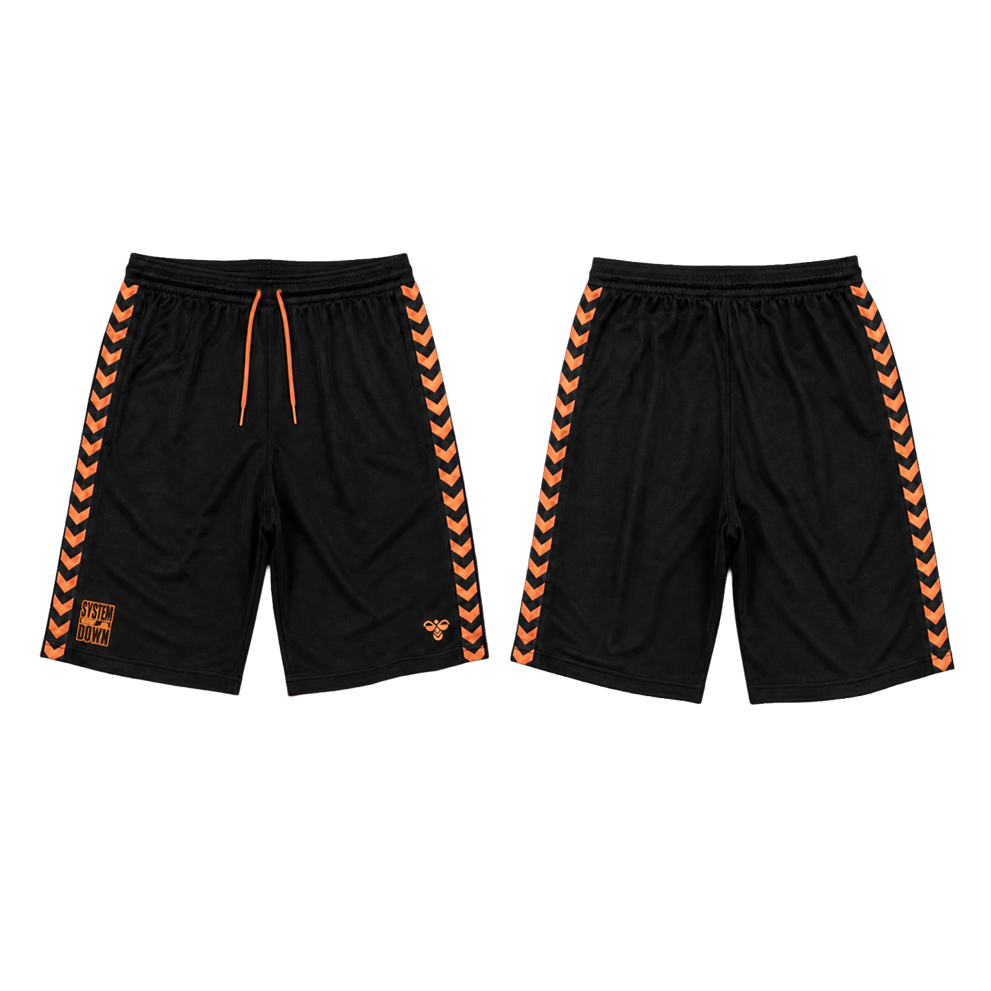 SOAD x Hummel Shorts Black/Orange