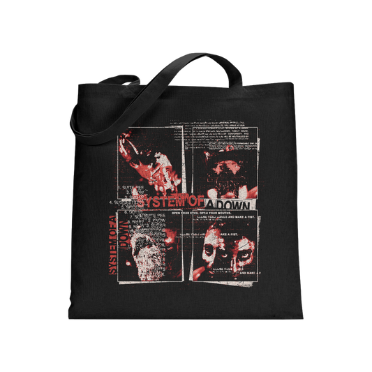 Self-Titled Painted Faces Tote Bag