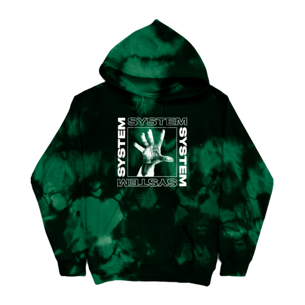 Self Titled Dyed Hoodie System of a Down