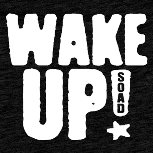 Wake Up Striped Onesie