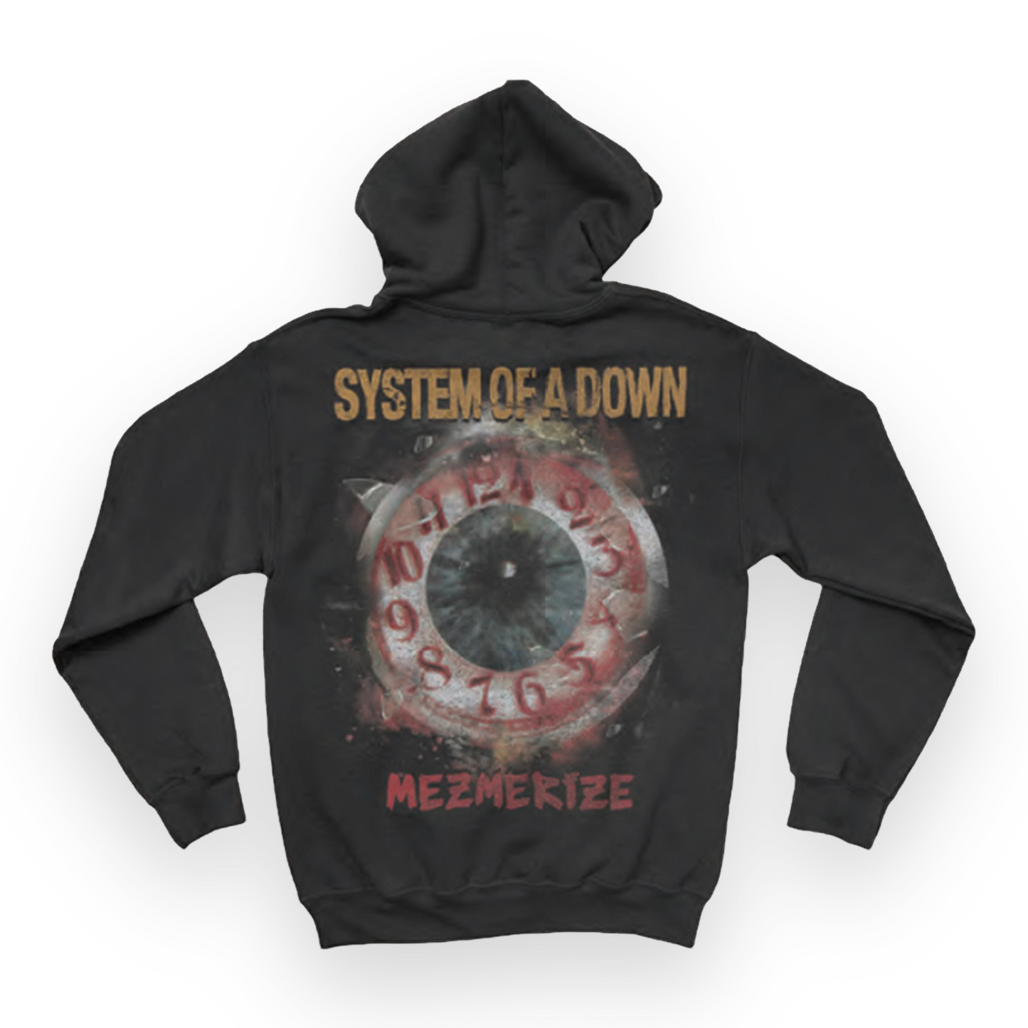 Shattered Numbers Pullover Hoodie